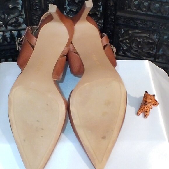 Womens Nine West Brown Size 10 Heels - Picture 6 of 9